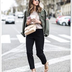 Vintage nude lamb leather medium Chanel flap